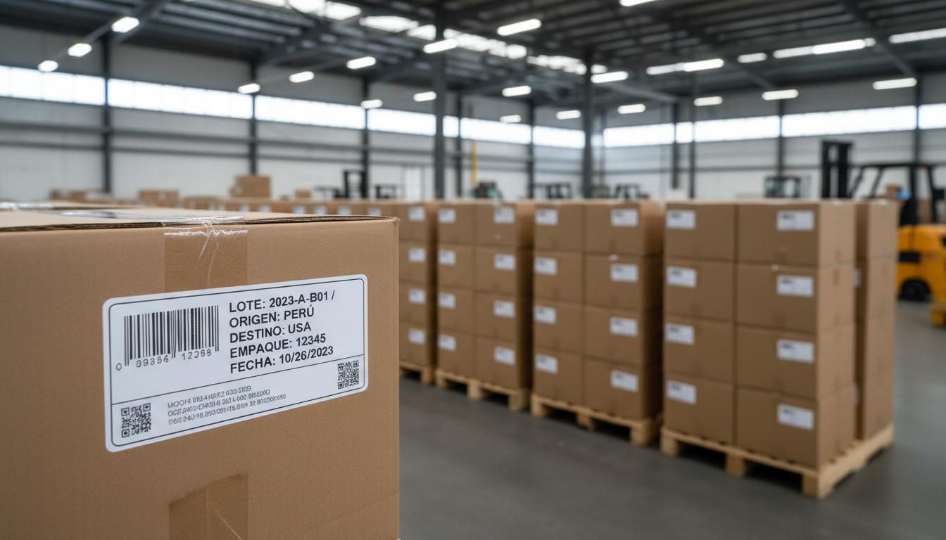 Trazabilidad para exportación